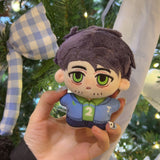 【先行販売】青いジャケットの農夫ぬいぐるみ 10CM スターボディ コットンドール FANMADE
