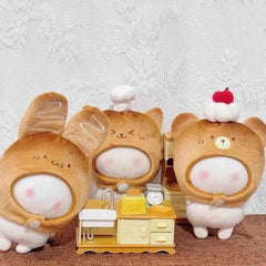 Cute Bread Animal Hood