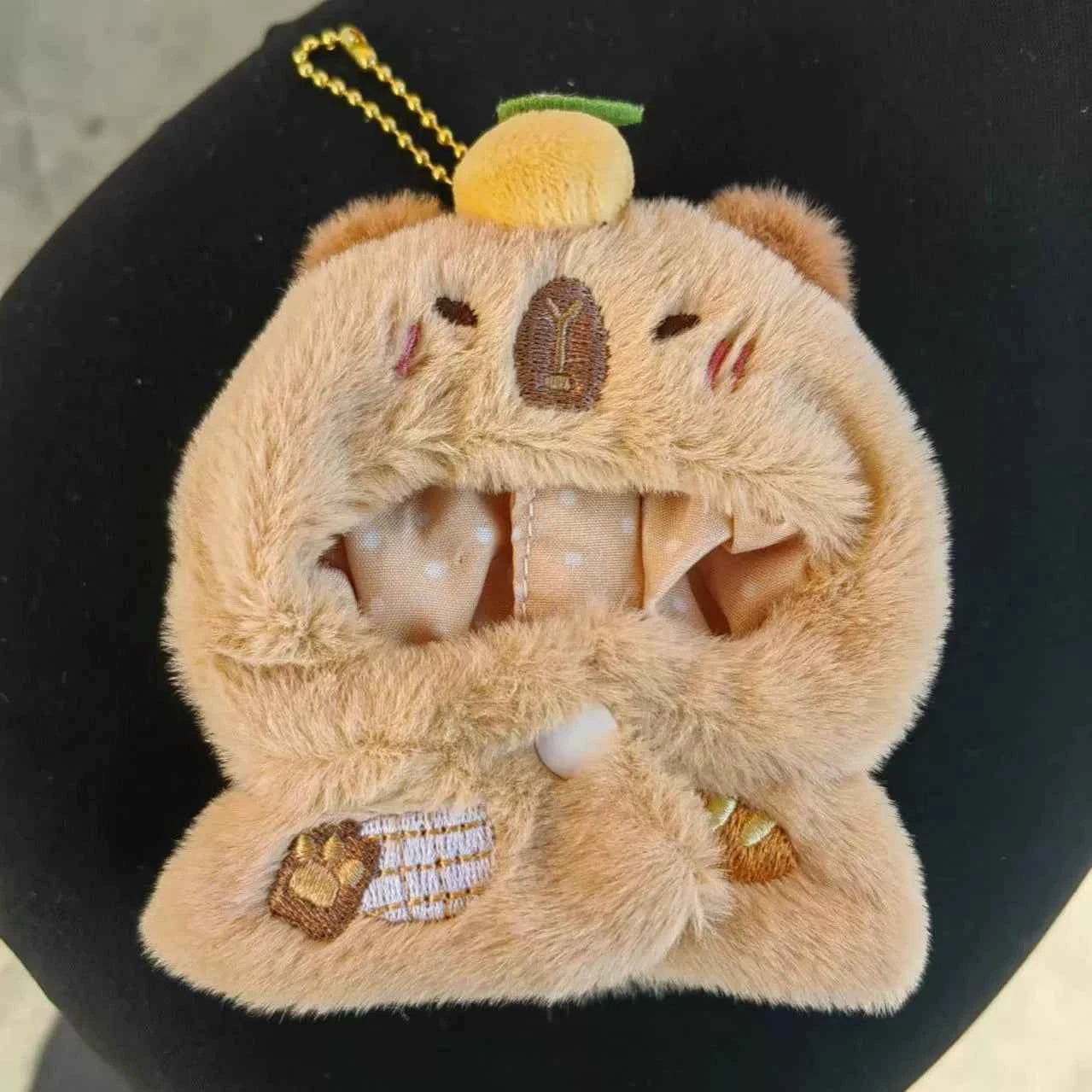 Orange Capybara Cloak