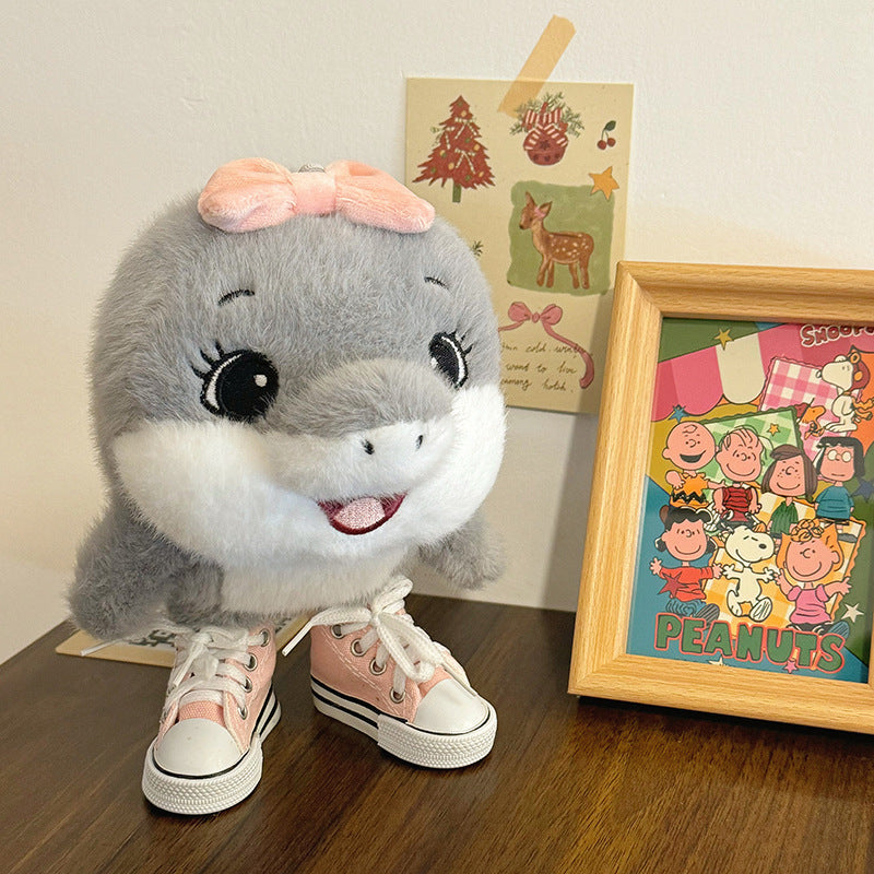 Tralalero Tralala Plush Toy Kawaii Italian Brainrot Shark Stuffed Animal - Soft Friend