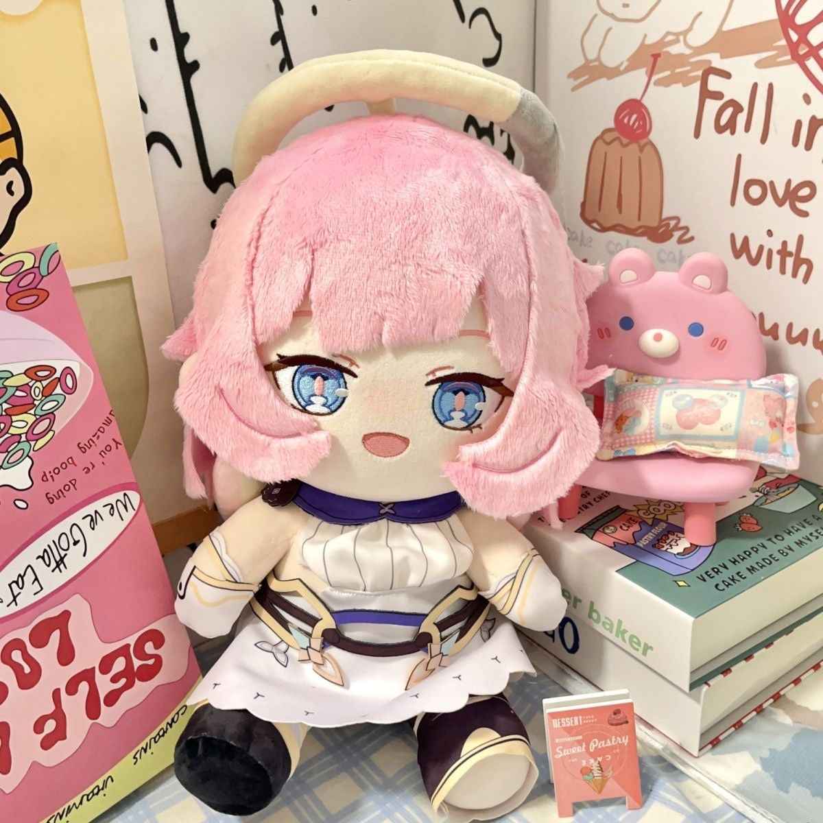 Honka Impact3 Plushies Elf Elysia 30cm Plush Doll