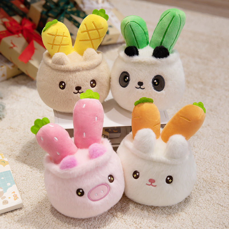 7.87" Potted Animals Stuffed Animals Plush Toy - Soft Friend