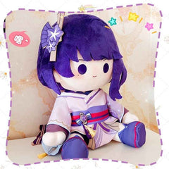 Genshin Impact Plushies Staring Baal Ei Raiden Shugun 40cm Plush Doll