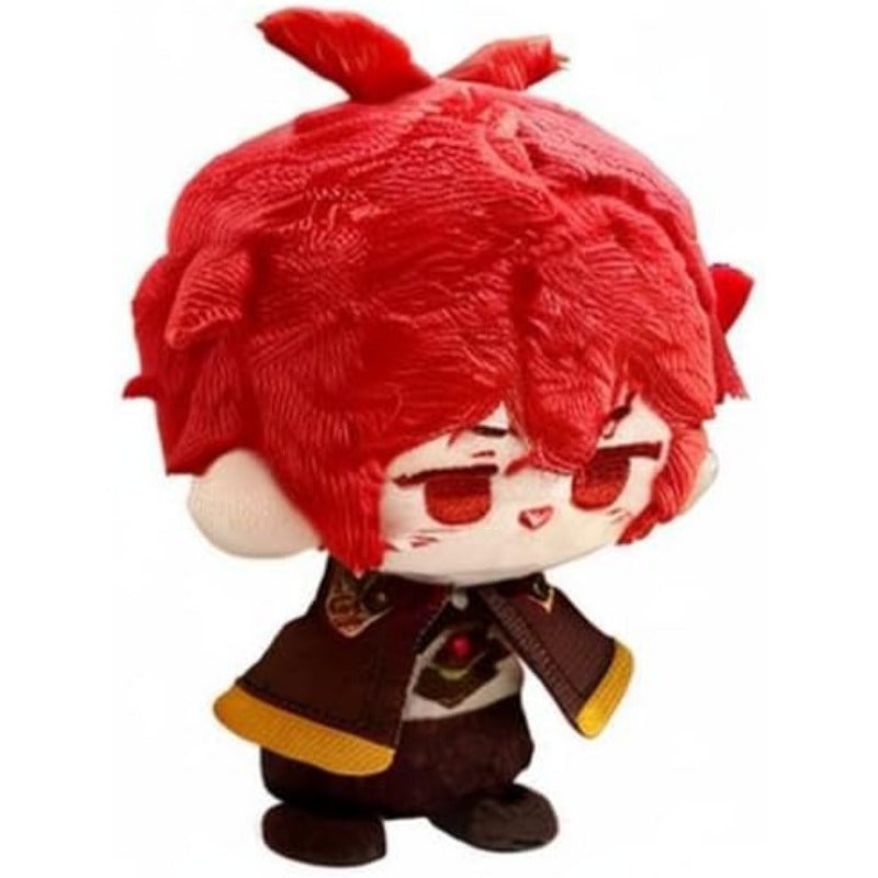 Anime Plush Keychain, 4"/10cm Cute Chibi Plush Figure for Genshin Fans - Soft Friend