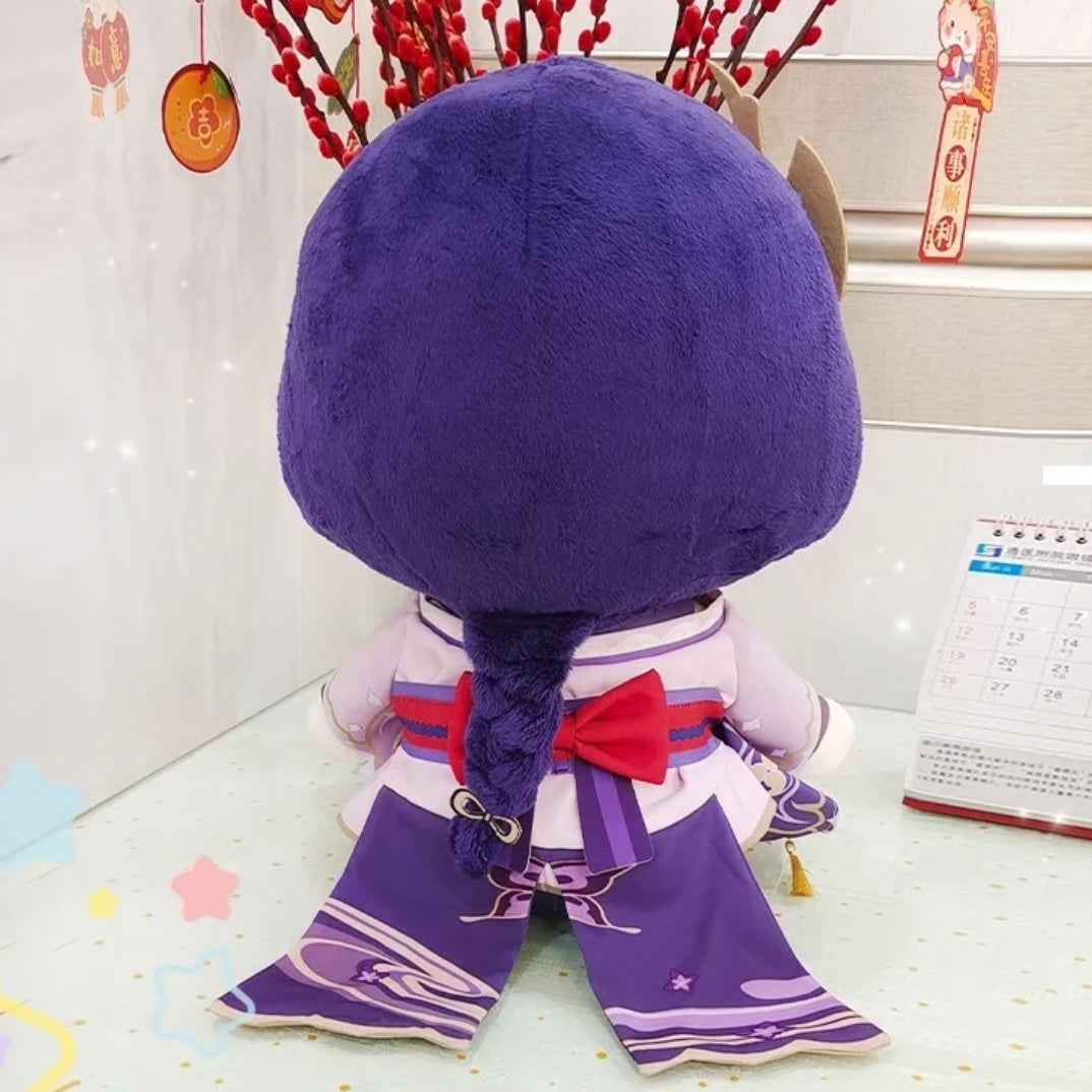 Genshin Impact Plushies Staring Baal Ei Raiden Shugun 40cm Plush Doll
