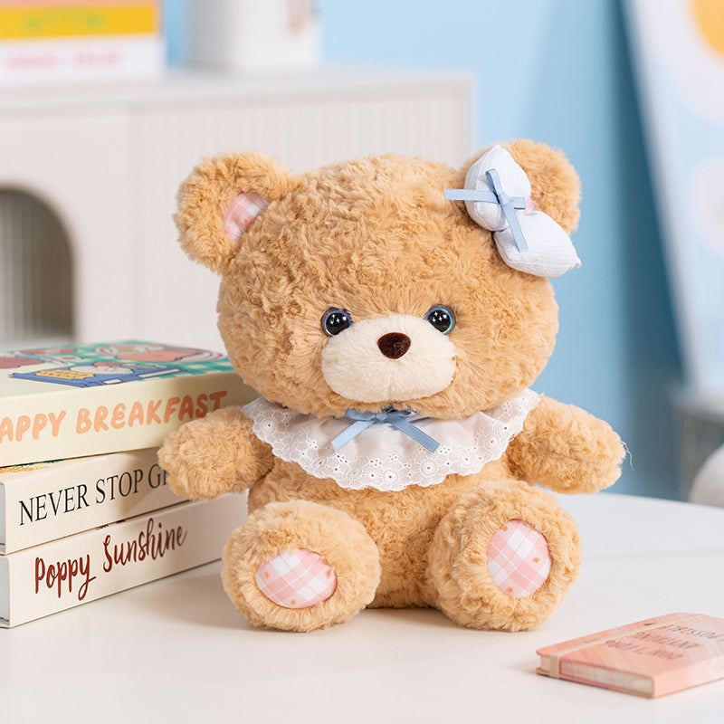 Puff Bear & Bunny Stuffed Animal Plush Toy - Soft Friend