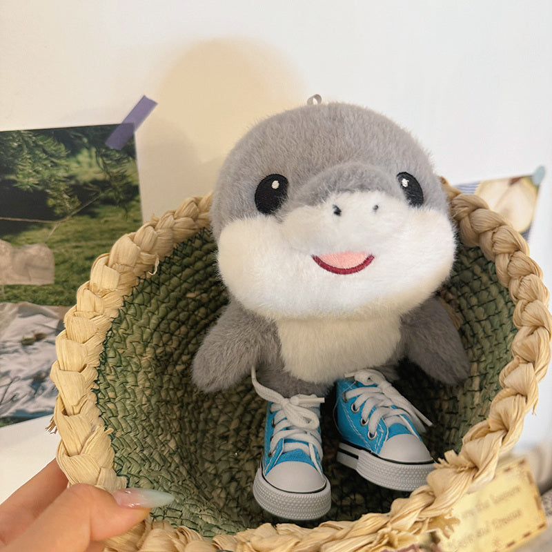 Tralalero Tralala Plush Toy Kawaii Italian Brainrot Shark Stuffed Animal - Soft Friend
