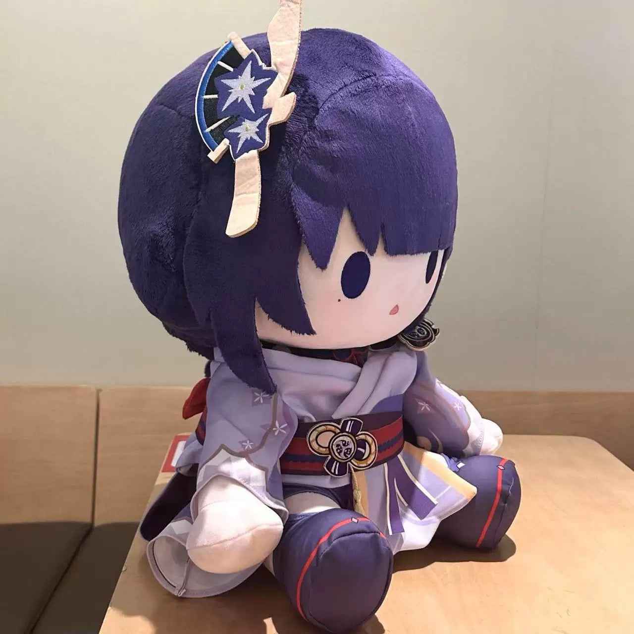 Genshin Impact Plushie Staring Baal Ei Raiden Shugun 40cm Plush Doll