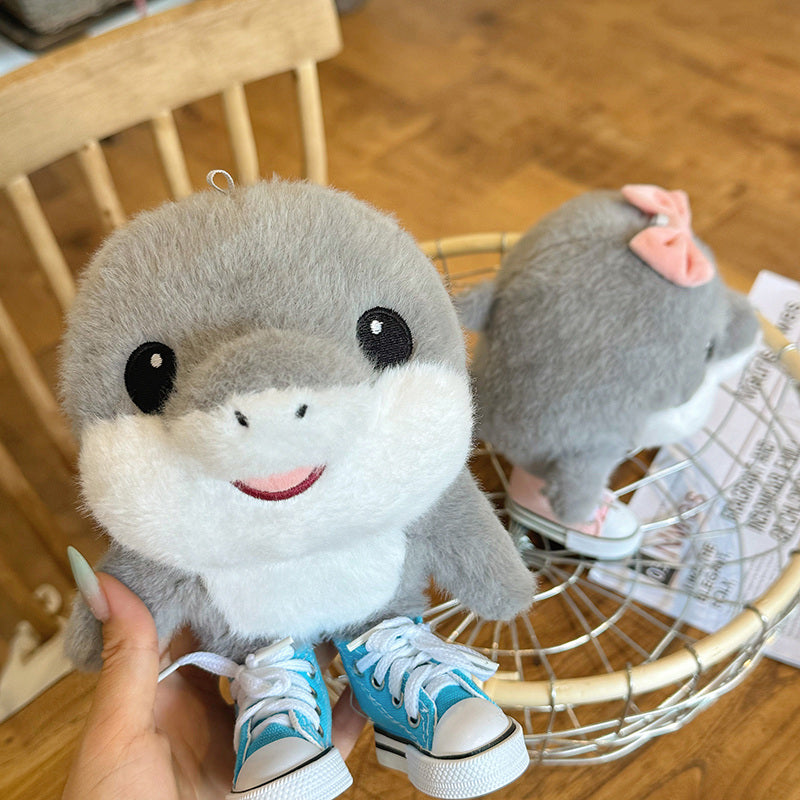 Tralalero Tralala Plush Toy Kawaii Italian Brainrot Shark Stuffed Animal - Soft Friend