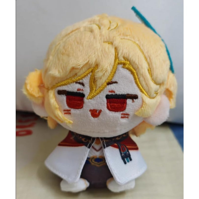 Anime Plush Keychain, 4"/10cm Cute Chibi Plush Figure for Genshin Fans - Soft Friend