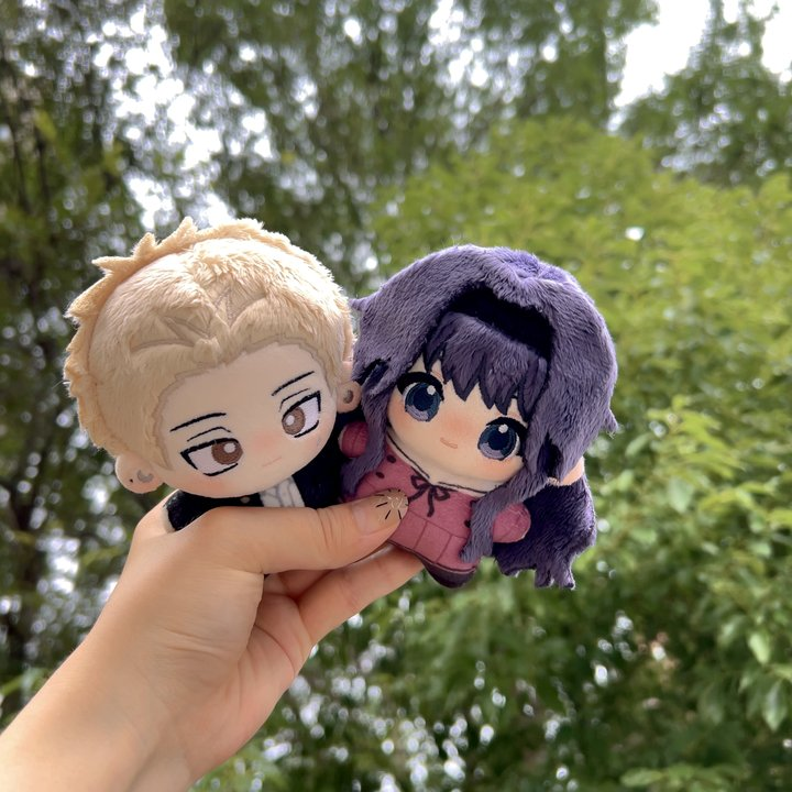 The Fragrant Flower Blooms with Dignity 10cm Cotton Dolls