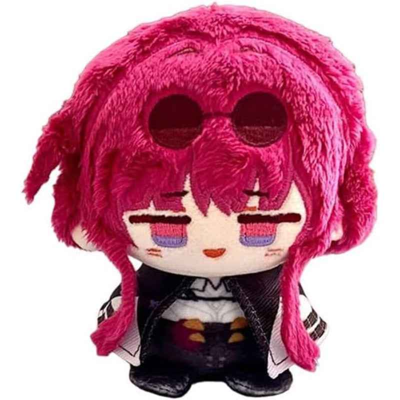 Anime Plush Toy Keychain, 4" Cute Chibi Genshin Plushie (Kafka)