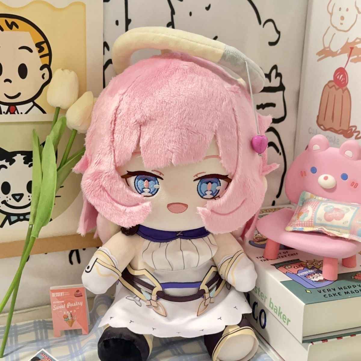 Honka Impact3 Plushies Elf Elysia 30cm Plush Doll