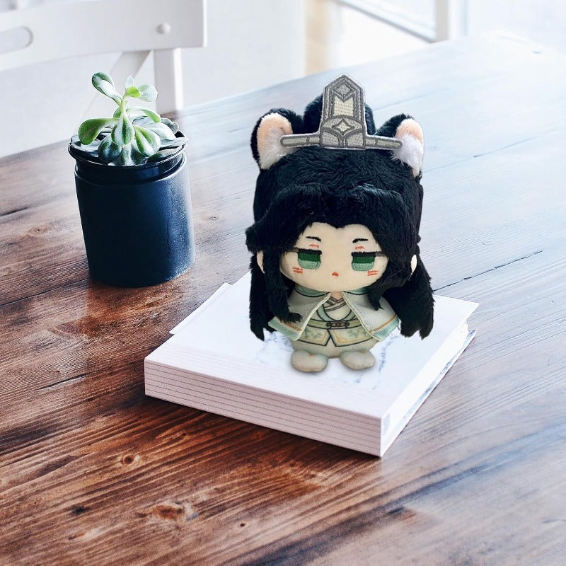 Anime Plush Keychain, Chibi Plush Figure MXTX The Scum Villain's Self-Saving System - Soft Friend