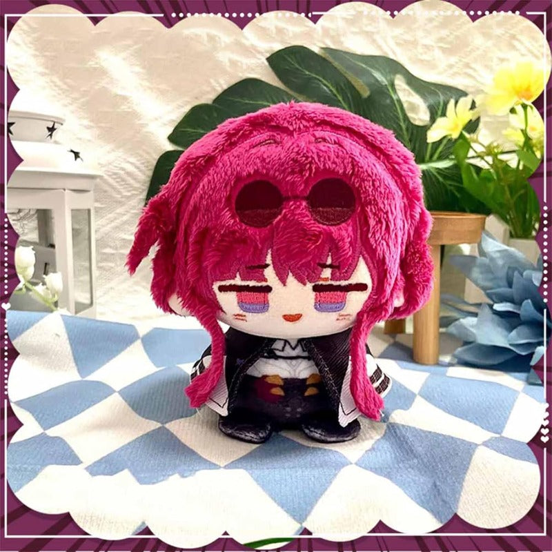Anime Plush Toy Keychain, 4" Cute Chibi Genshin Plushie (Kafka) - Soft Friend