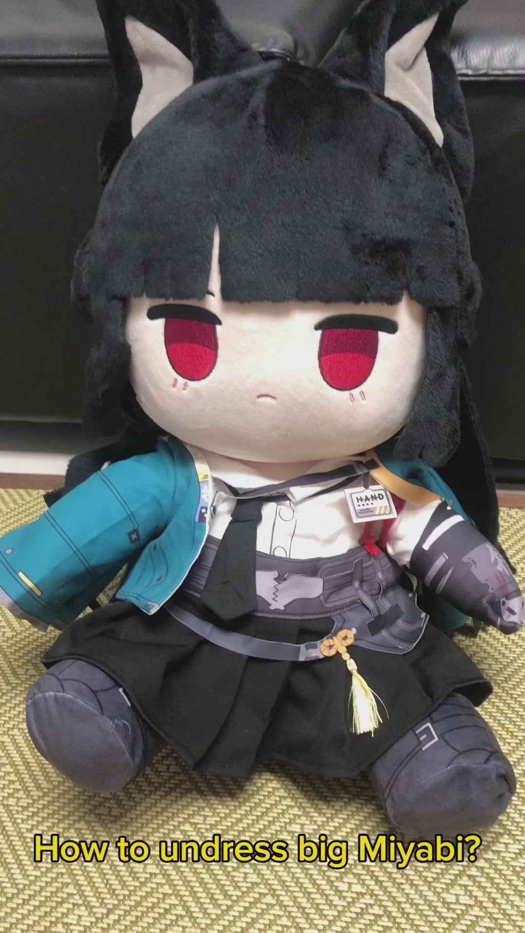 FREE SHIPPING Zenless Zone Zero/ZZZ Plushies Hoshimi Miyabi Plush Doll 40cm