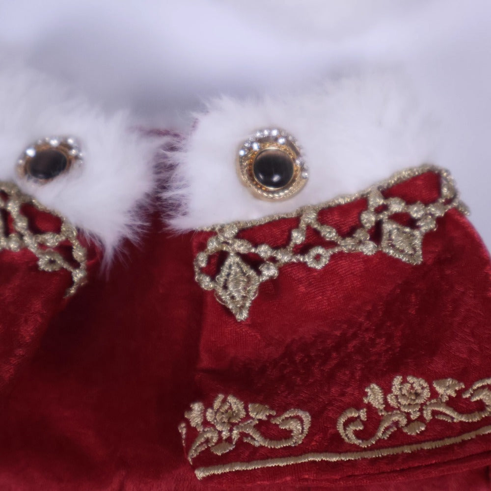 Red King Labubu Clothes | Handmade Labubu Outfit - Soft Friend