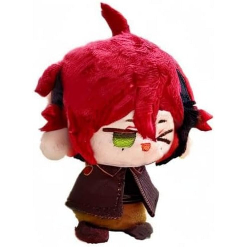 Anime Plush Keychain, 4"/10cm Cute Chibi Plush Figure for Genshin Fans - Soft Friend