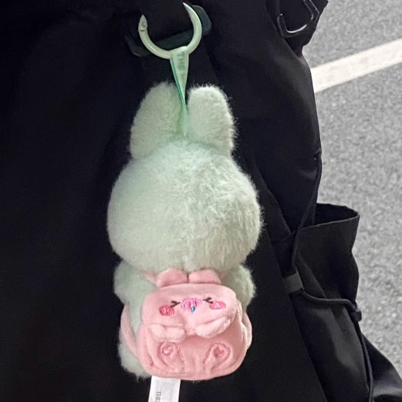 Furry Backpack Labubu Clothes | Handmade Labubu Outfit - Soft Friend
