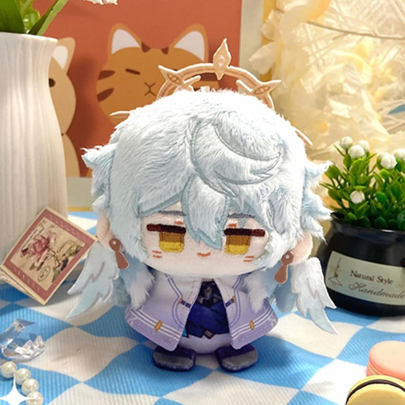 Anime Plush Toy Keychain, 4" Cute Chibi Genshin Plushie (Sunday) - Soft Friend