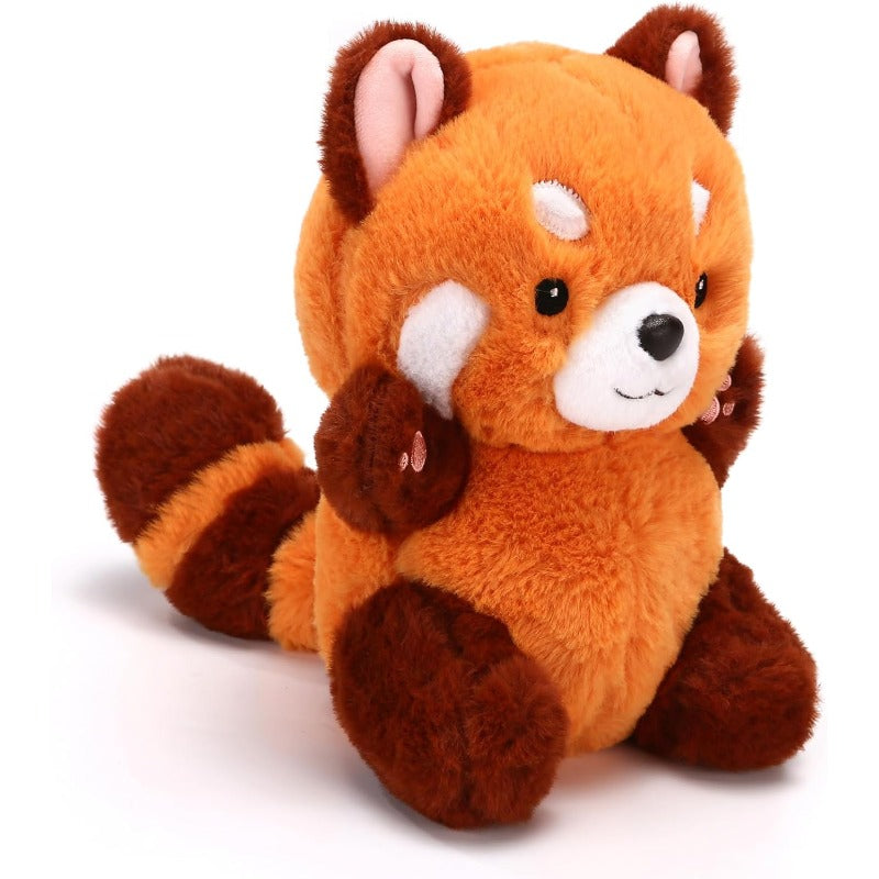 9" Cute Red Panda Plush Toy - Stuffed Animal - Soft Friend