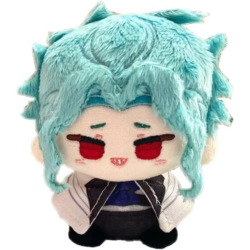 Anime Plush Keychain, 4"/10cm Cute Chibi Plush Figure for Genshin Fans - Soft Friend