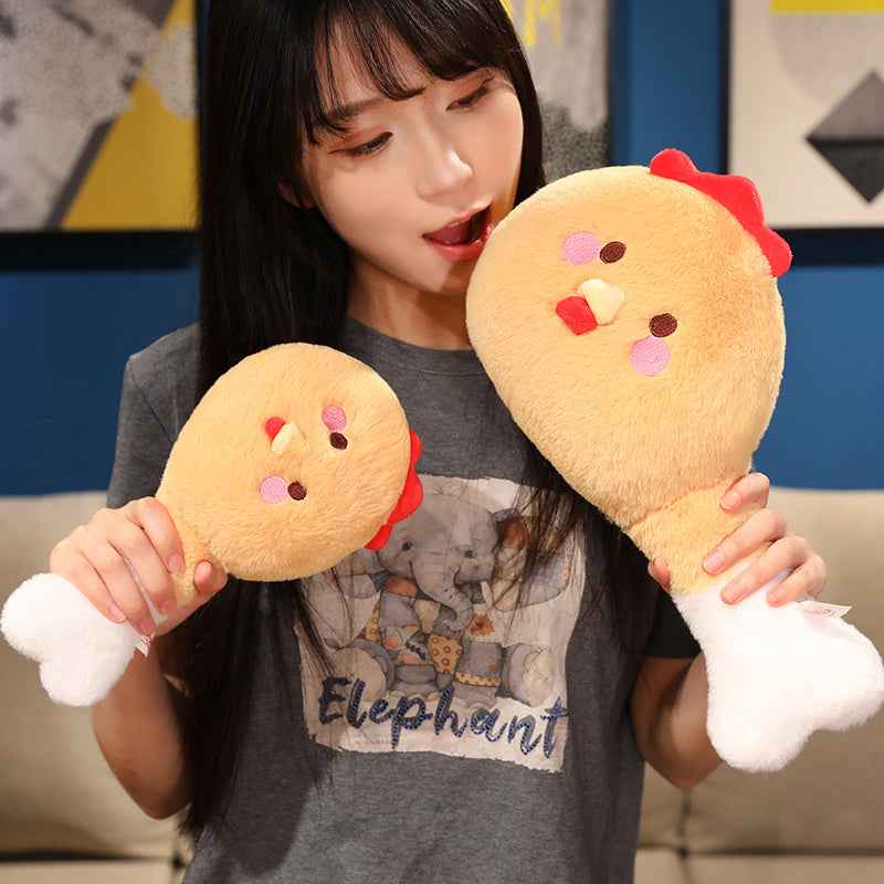 Chicken Drumstick Stuffed Animal Plush Toy