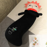 [In Stock] Funny Anime JJK Derp Face Body Pillow - Cute Long Plush Cushion for Bed & Sofa Decor