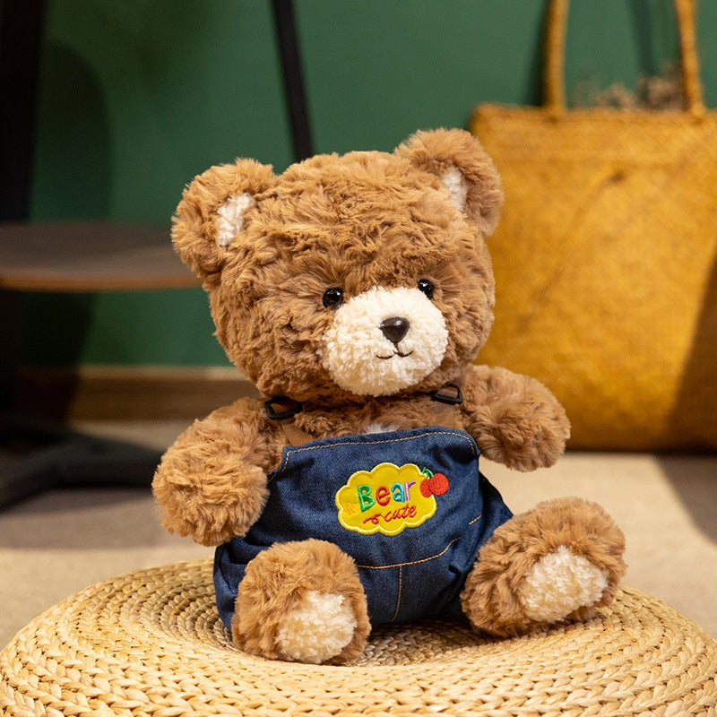 Happy Birthday Little Bear Stuffed Animal Plush Toy - Soft Friend