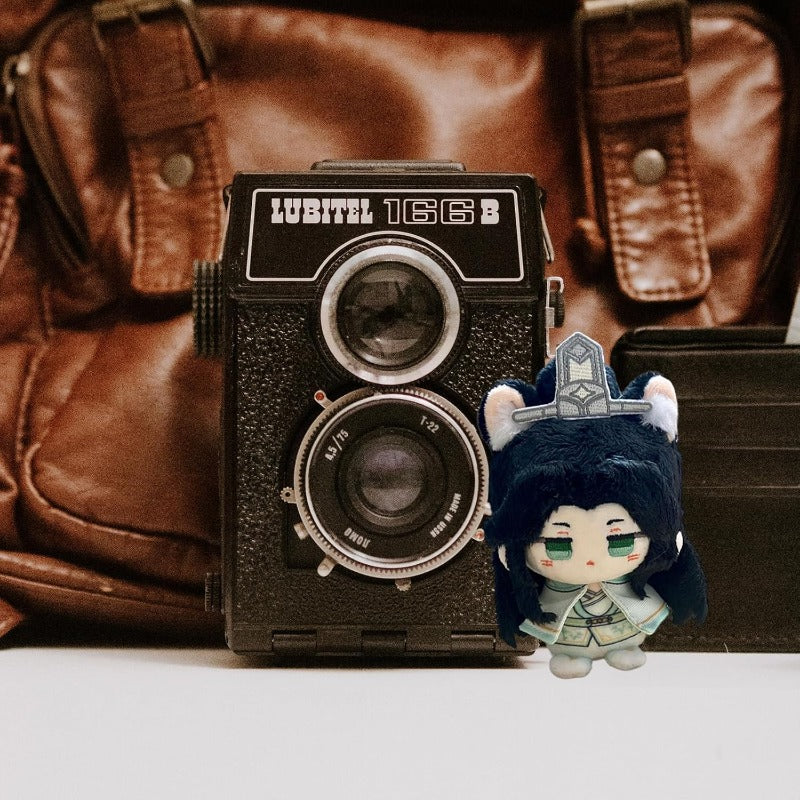 Anime Plush Keychain, Chibi Plush Figure MXTX The Scum Villain's Self-Saving System - Soft Friend