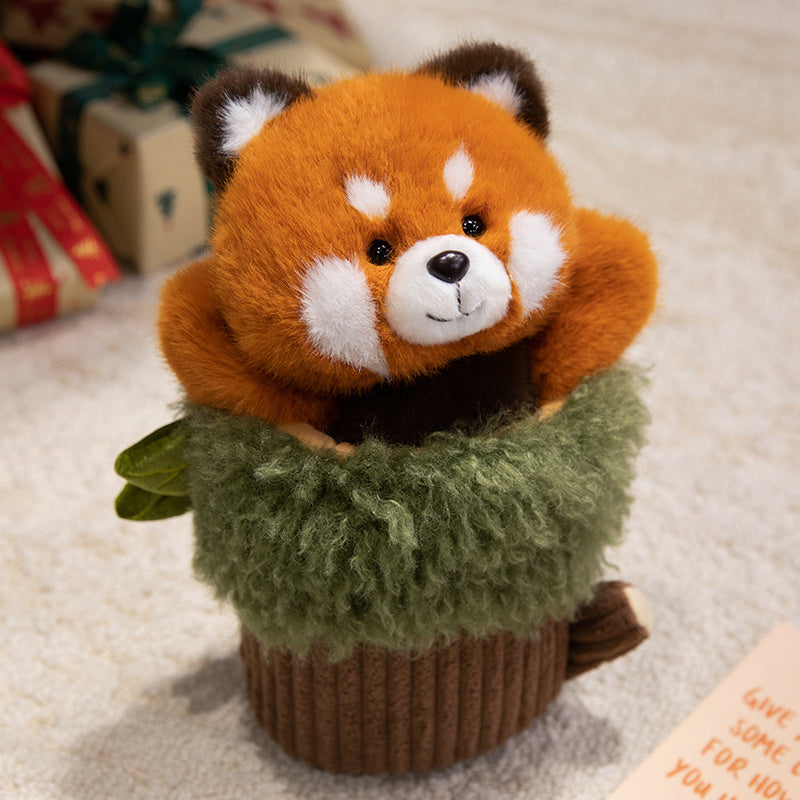 11.8" Stump Animals Kawaii Plush Toy - Soft Friend