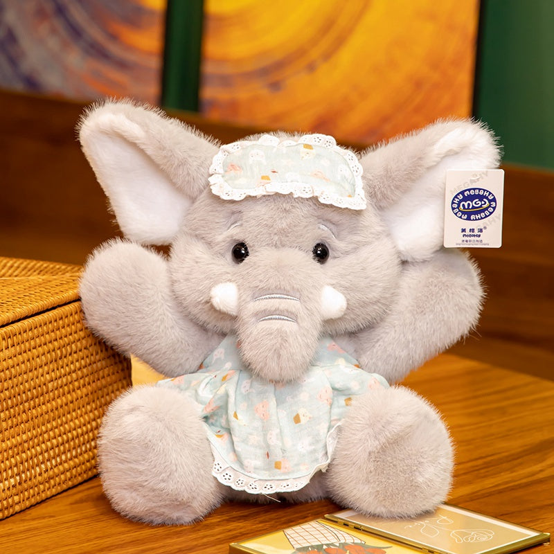Sleepwear Elephant Stuffed Animal Plush Toy - Soft Friend