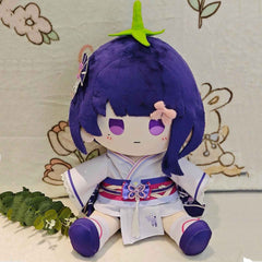 Genshin Impact Plushies Raiden Shogun Baal Eggplant Ver 40cm Plush Doll