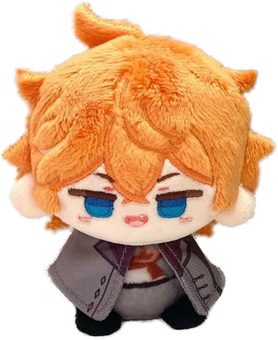 Anime Plush Keychain, 4"/10cm Cute Chibi Plush Figure for Genshin Fans
