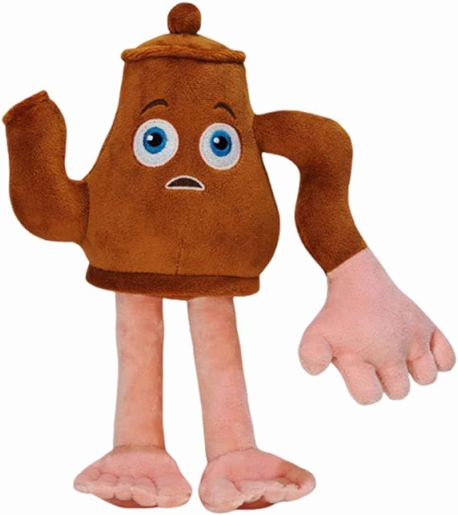 Italian Brainrot Plush, 10" Ta Ta Ta Ta Ta Ta Ta Ta Ta Ta Ta Sahur Plush Pillow for Video Game Fans