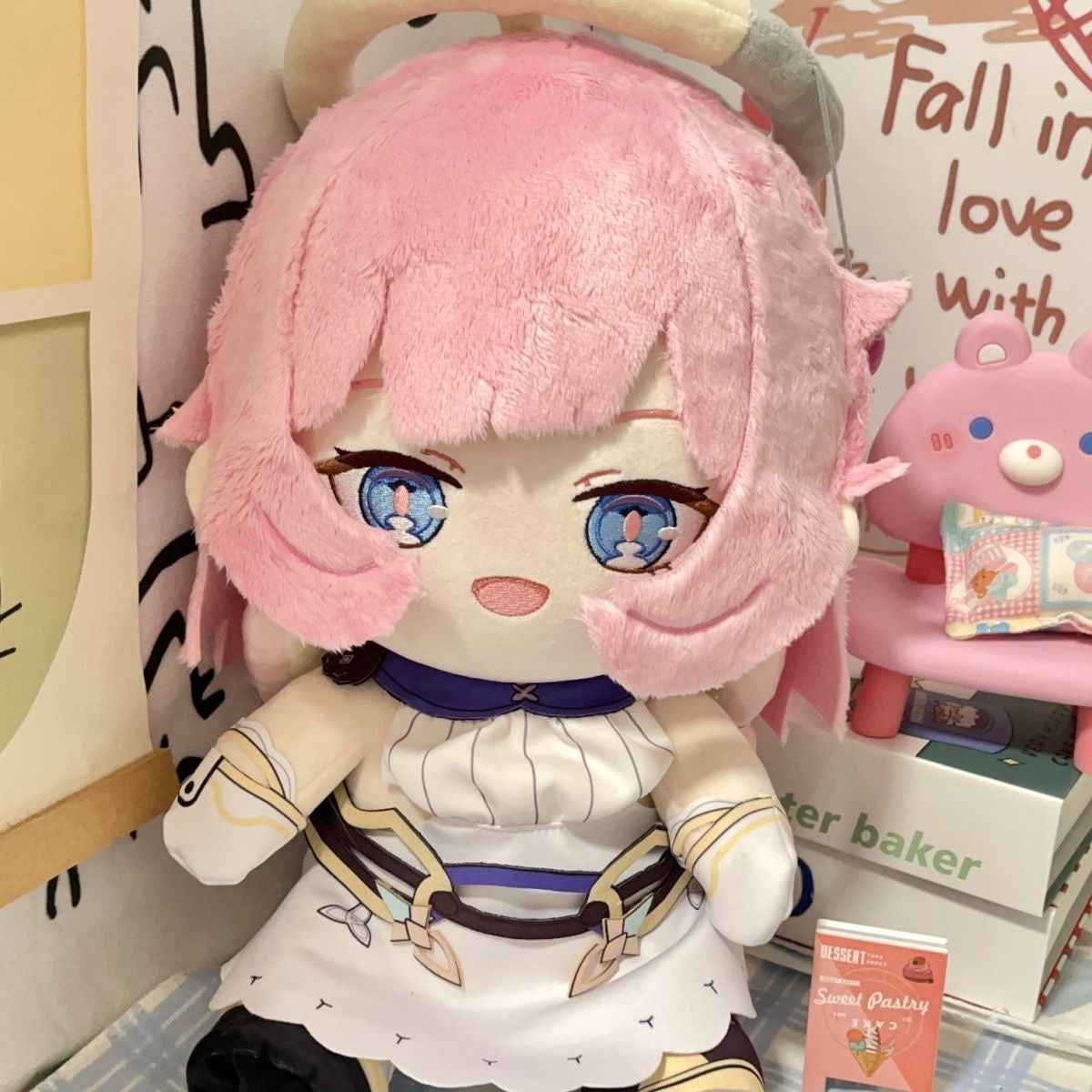 Honka Impact3 Plushies Elf Elysia 30cm Plush Doll