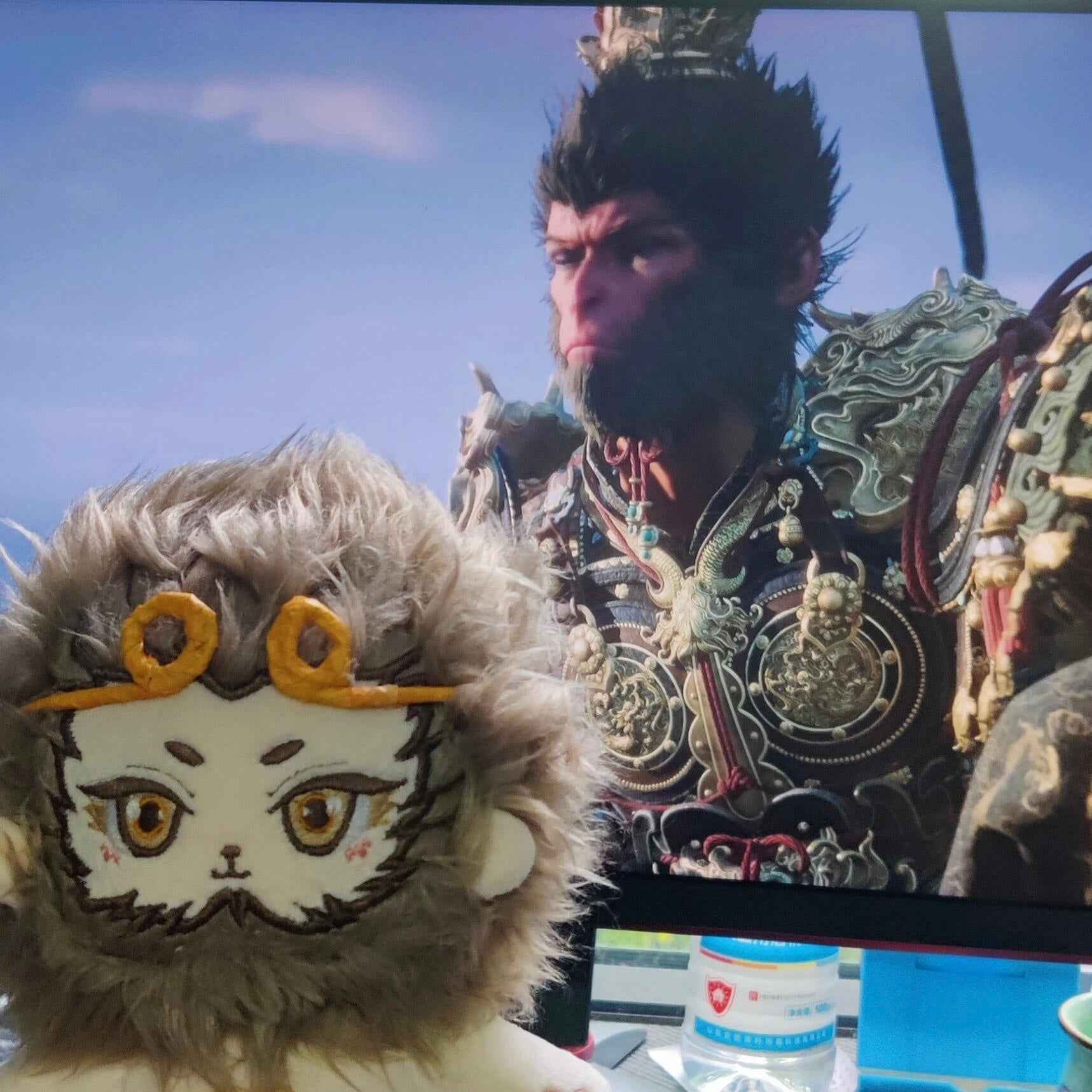 Anime Black Myth Wukong Wu Kong Plush Doll 20cm