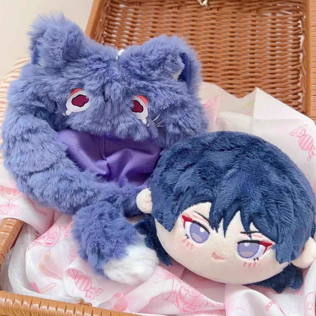 Genshin Impact Wanderer Scaramouche Ball Plush Doll Ball