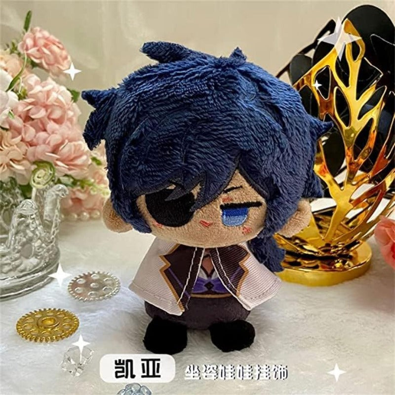 Anime Plush Keychain, 4"/10cm Cute Chibi Plush Figure for Genshin Fans - Soft Friend