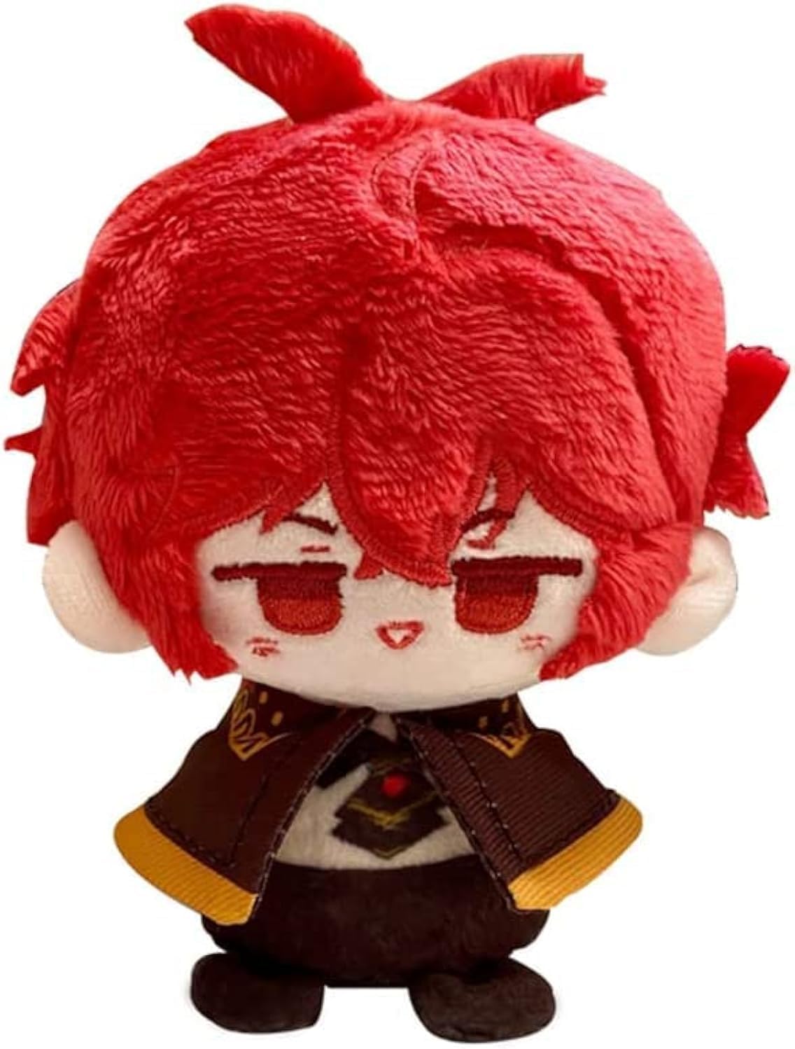 Anime Plush Keychain, 4"/10cm Cute Chibi Plush Figure for Genshin Fans