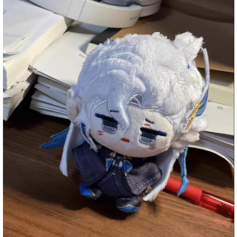Anime Plush Keychain, 4"/10cm Cute Chibi Plush Figure for Genshin Fans - Soft Friend