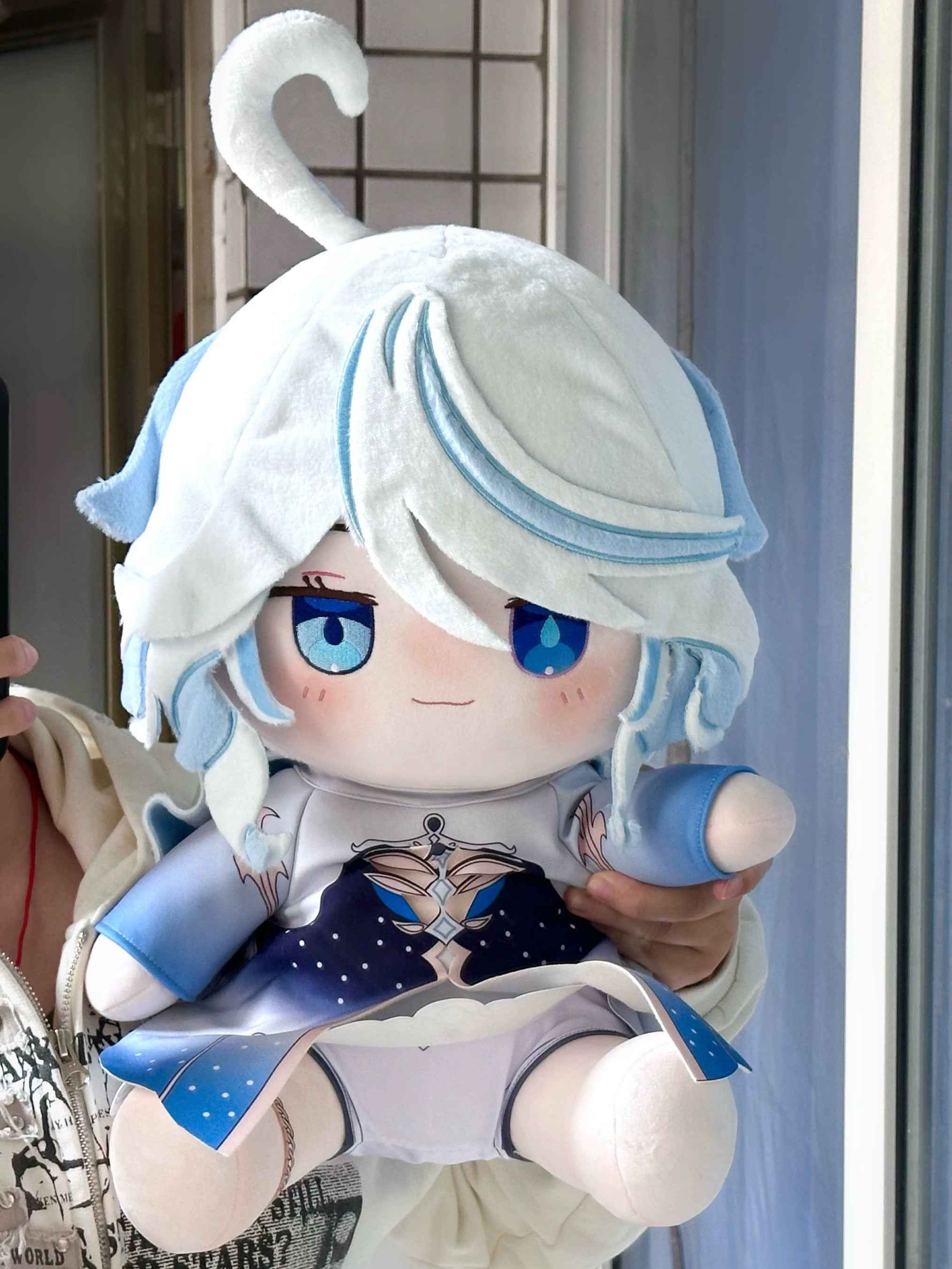 Genshin Impact Plushies Staring Furina Focarlors Forcalos 40cm Plush Doll