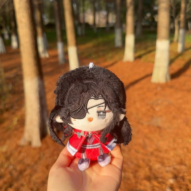 Anime Plush Keychain for Backpack, Cute Chibi Plush Toys for Tgcf Fans - Soft Friend