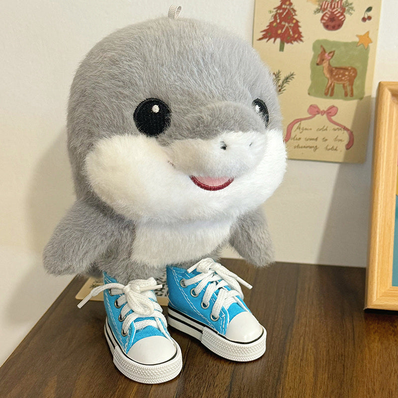 Tralalero Tralala Plush Toy Kawaii Italian Brainrot Shark Stuffed Animal - Soft Friend