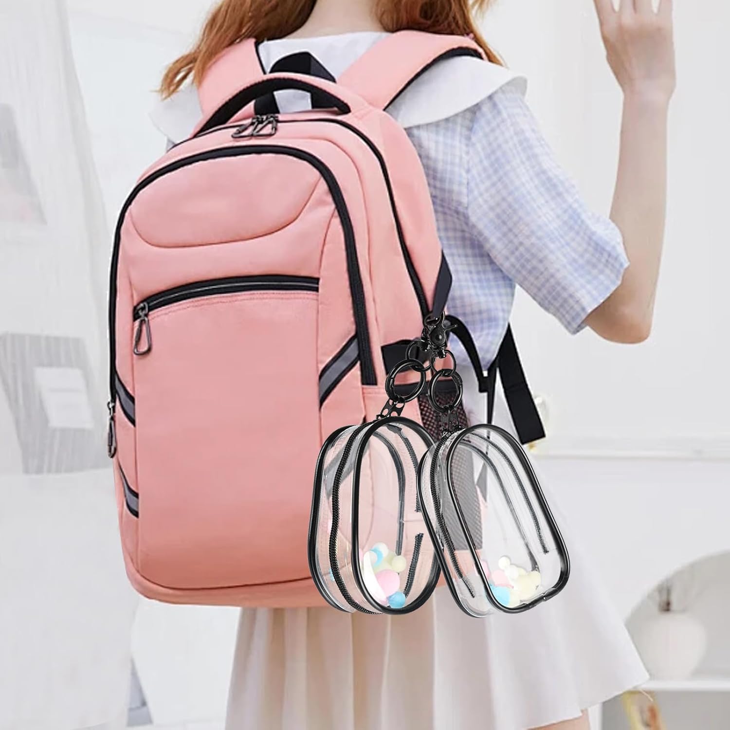 Clear Figure Display Bag (2 PCS) - Soft Friend