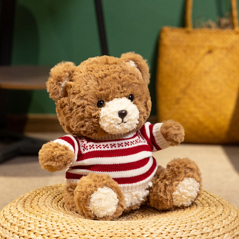 Happy Birthday Little Bear Stuffed Animal Plush Toy - Soft Friend