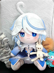 Genshin Impact Plushies Staring Furina Focarlors Forcalos 40cm Plush Doll