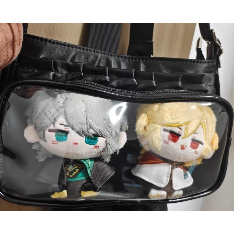 Anime Plush Keychain, 4"/10cm Cute Chibi Plush Figure for Genshin Fans - Soft Friend