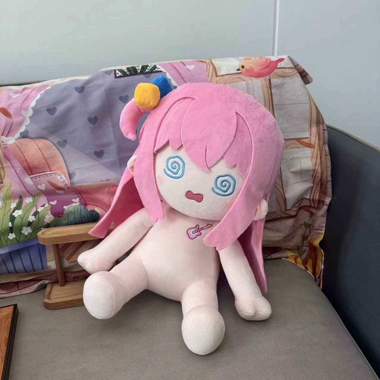 Bocchi The Rock Plushies Gotou Hitori Staring Eyes 40cm Plush Doll