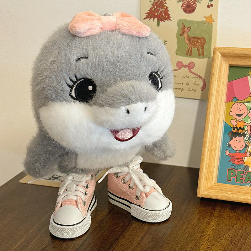 Tralalero Tralala Plush Toy Kawaii Italian Brainrot Shark Stuffed Animal - Soft Friend